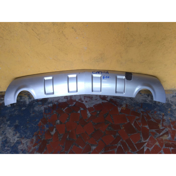 Aplique Parachoque Traseiro Chevrolet Captiva 6 Cilindros