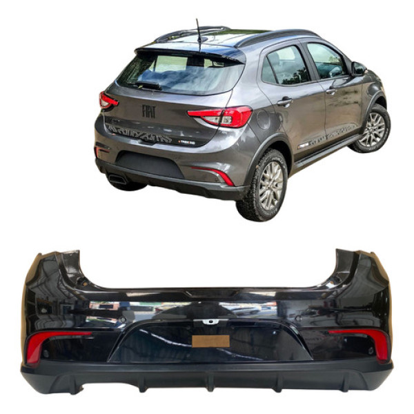 Parachoque Traseiro Fiat Argo Trekking Preto Novo Fiat