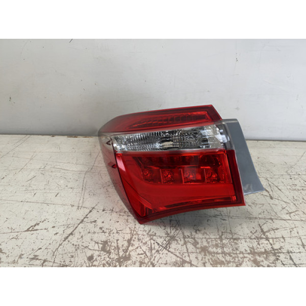 Lanterna Toyota Corolla 2015 2016 Led 220150222 Esquerdo Da Lente Vermelho