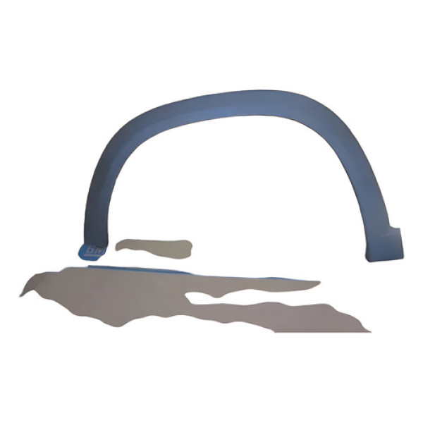 Aplique Paralama Chevrolet Tracker 2020 2021 Esquerdo