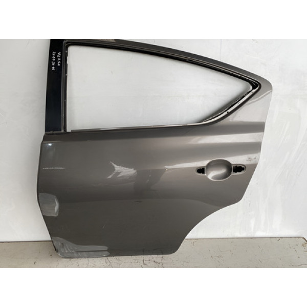 Porta Traseira Nissan Versa 2013 Á 2019 Le 22093006 - Traseira - Esquerdo - Cinza