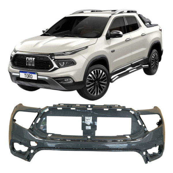 Para Choque Dianteiro Fiat Toro 2022 2023 26013005 Cinza