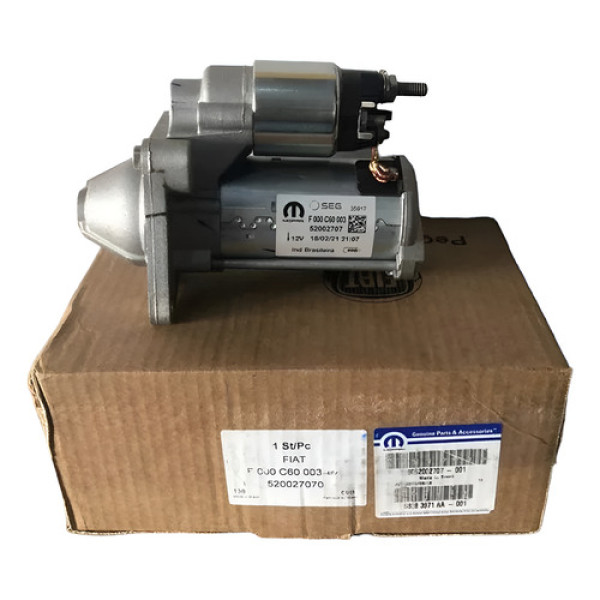 Motor De Partida Fiat Gran Siena Uno E Palio Novo Original