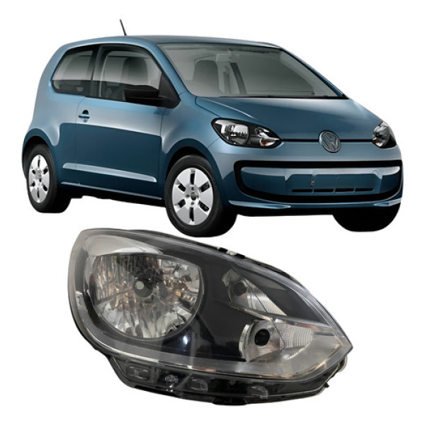 Farol Volkswagen Up 25071209 Direito/passageiro Direito