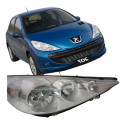 Farol Peugeot 207 25061106 Direito/passageiro Direito