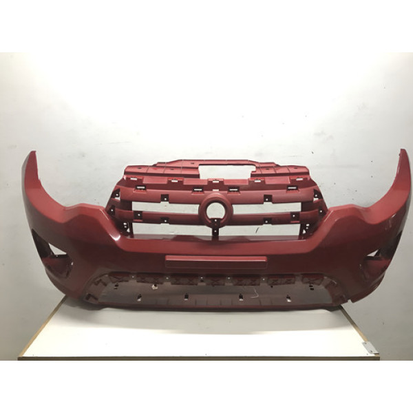 Para Choque Dianteiro Fiat Mobi Way 21081804 Vermelho