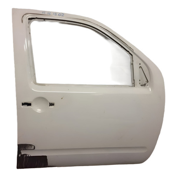 Porta Nissan Frontier 2011 A 2014  15122302 - Dianteira - Direito/branco - Branco