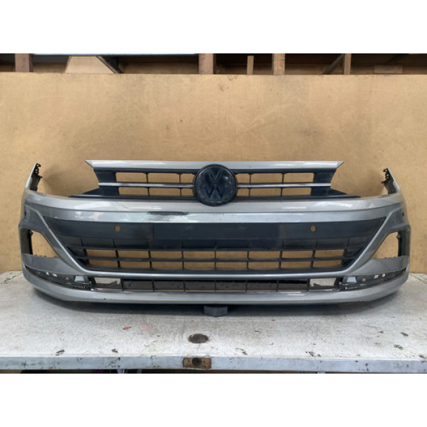 Para Choque Dianteiro Volkswagen Polo Virtus 2019 26071704 Cinza