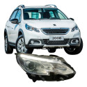 Farol Peugeot 2008 25061105 Direito/passageiro Direito