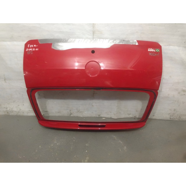 Tampa Traseira Volkswagen Fox 2011 A 2013 17042101 - Vermelho