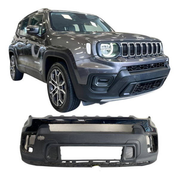 Para Choque Dianteiro Jeep Renegade 2023 2024 25090805 Preto