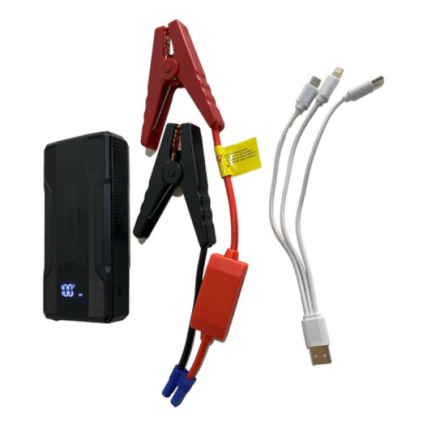 Auxiliar Partida Bateria Portatil Veicular Carro Emergência