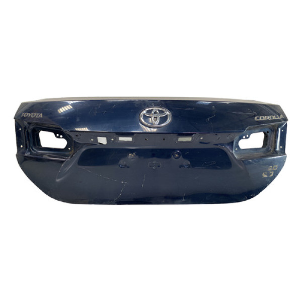 Tampa Traseira Toyota Corolla 2015 2016 2017 22072205 Azul