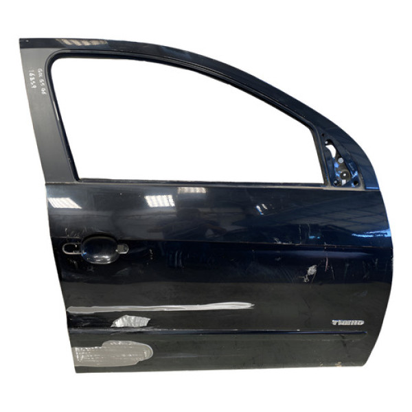 Porta Volkswagen Gol G5 G6 G7 Pdd16859 - Dianteira - Preto
