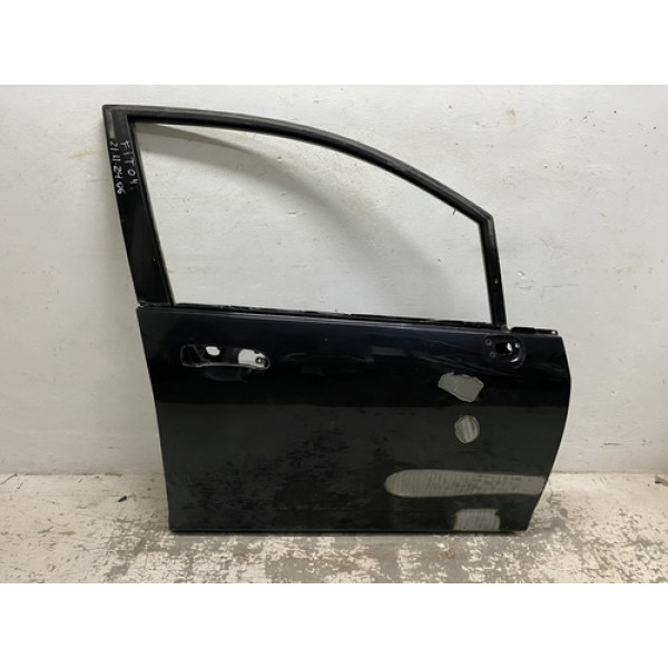 Porta Dianteira Honda Fit 2004 A 2008 21112406 Preto Direito Dianteira