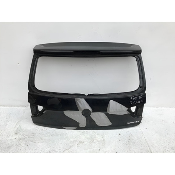 Tampa Traseira Volkswagen Fox 2015 2016 17031811 Preto