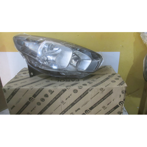 Farol Fiat Gran Siena Fume Novo Original Direito