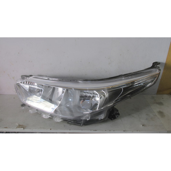 Farol Toyota Yaris Cromado 22052754 Esquerdo