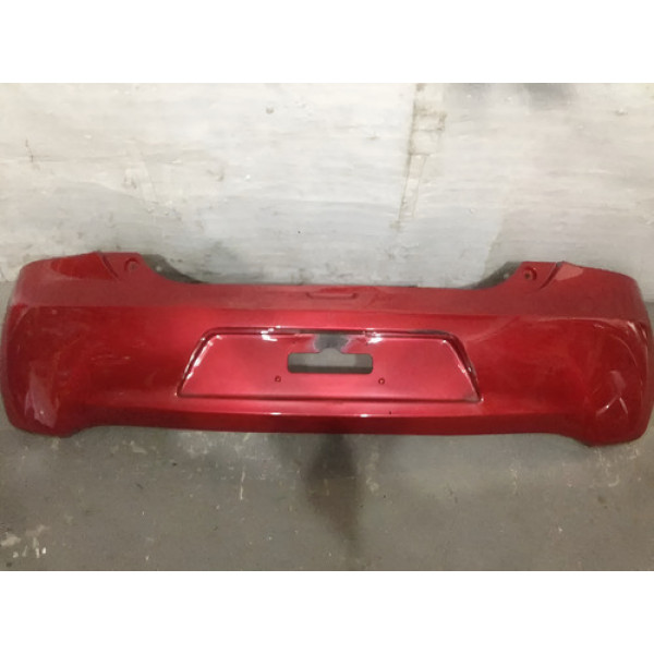 Para Choque Traseiro Toyota Etios Hatch 2012 18012506 Vermelho
