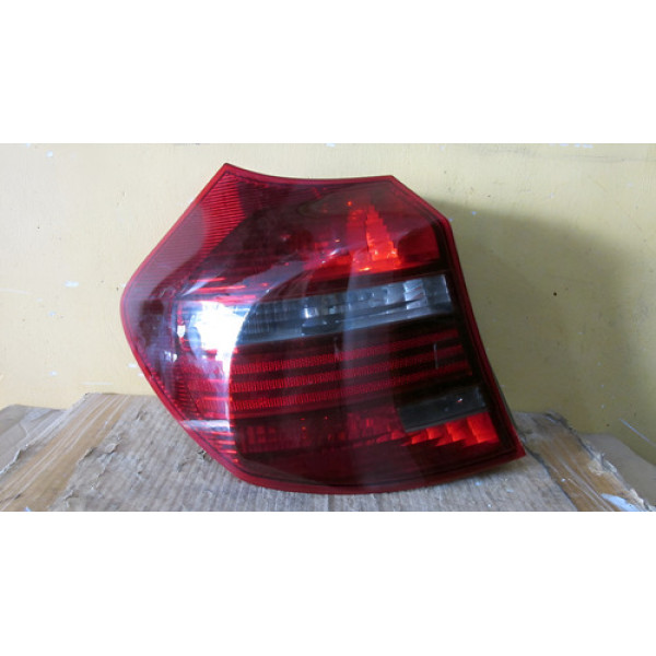 Lanterna Traseira Bmw Serie 1 2011 2012 18051661 Esquerdo Vermelho