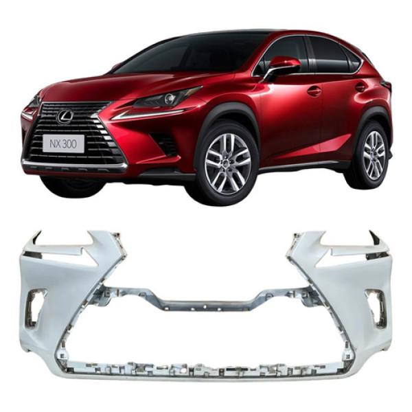Para Choque Dianteiro Lexus Nx300 Nx200 2015 A 2021 Original Branco