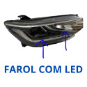 Farol Chevrolet Tracker Led 2020 2021 26012109 Direito