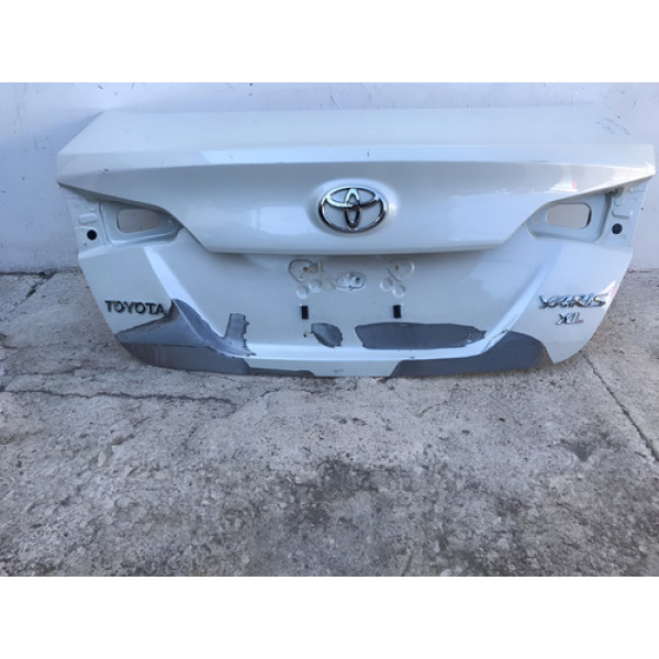 Tampa Traseira Toyota Yaris Cp19080106 Branco