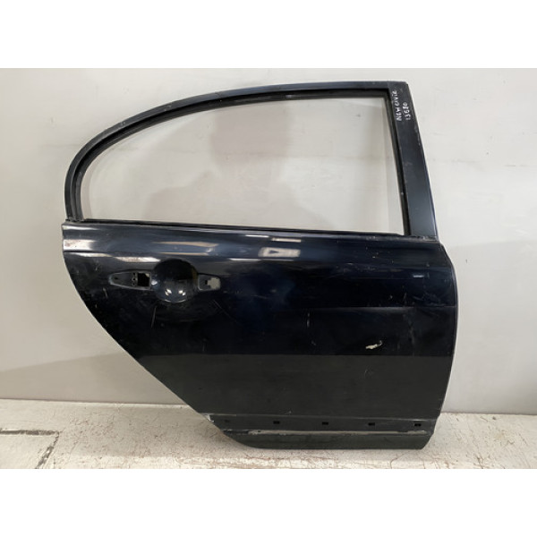 Porta Traseira Honda New Civic 2006 A 2011 13580 Preto Direito Traseira