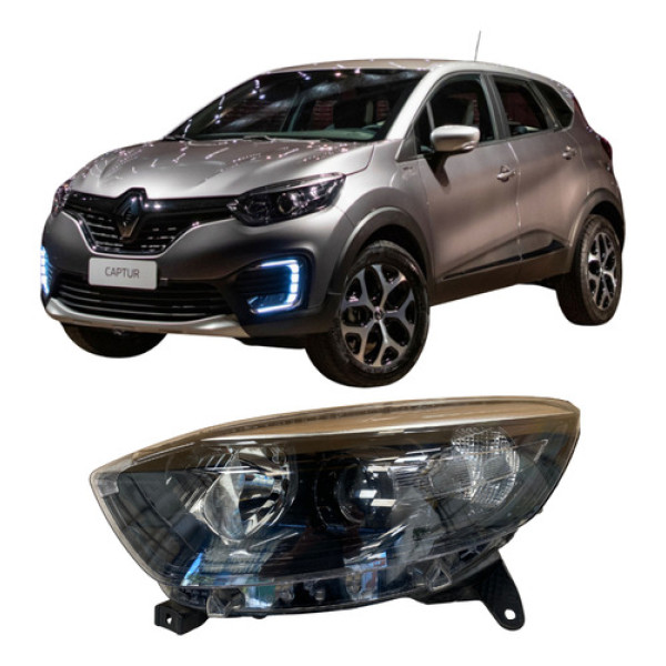 Farol Renault Captur 2017 2018 2019 25121113 Esquerdo