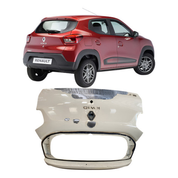 Tampa Traseira Renault Kwid 25102103 Creme