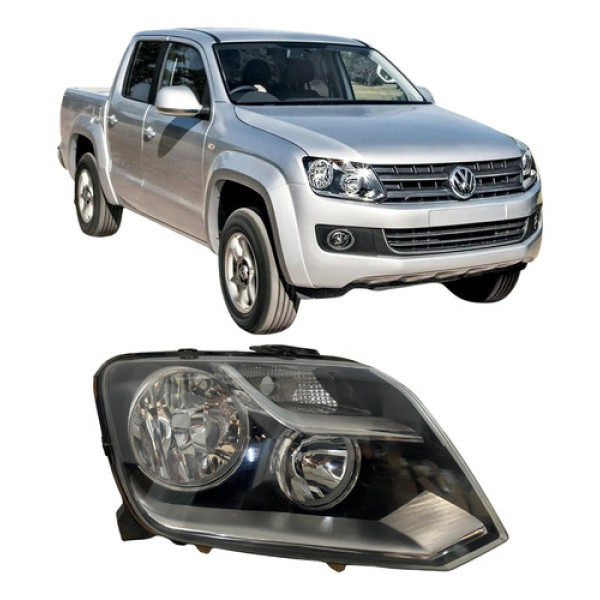 Farol Volkswagen Amarok 2010 2011 2012 26012907 Direito/passageiro