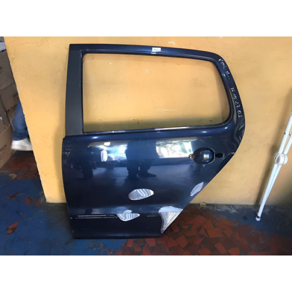 Porta Volkswagen Fox Cp16052701 Preto Traseira Esquerdo
