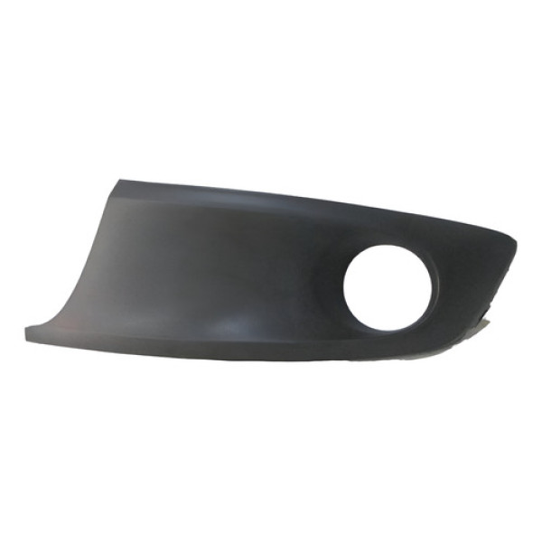 Aplique Milha Volkswagen Fox 2011 A 2014 Esquerdo Com Furo Preto Esquerdo