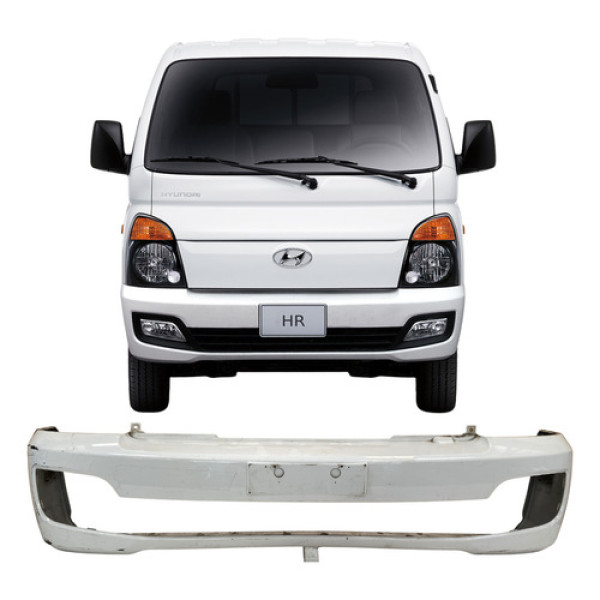 Para Choque Dianteiro Hyundai Hr 2013 2014 2015 26010801 Branco