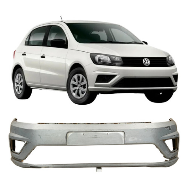 Para Choque Volkswagen Gol Geração 8 25102903 Cinza