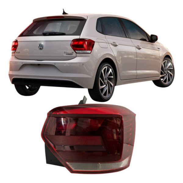 Lanterna Volkswagen Polo 2018 2019 2020 26011308 Direito