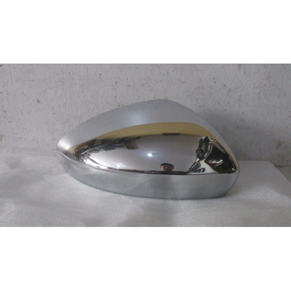 Capa Retrovisor Fiat Argo 2017 Ld S/furo Cromado
