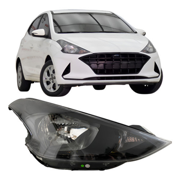 Farol Hb20 Hb-20 2020 2021 25080201 Direito/passageiro Direito