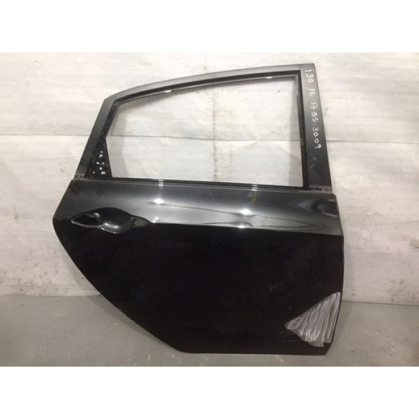 Porta Hyundai I30 2014 2015 2016  17053009 Traseira Direito/preto Preto