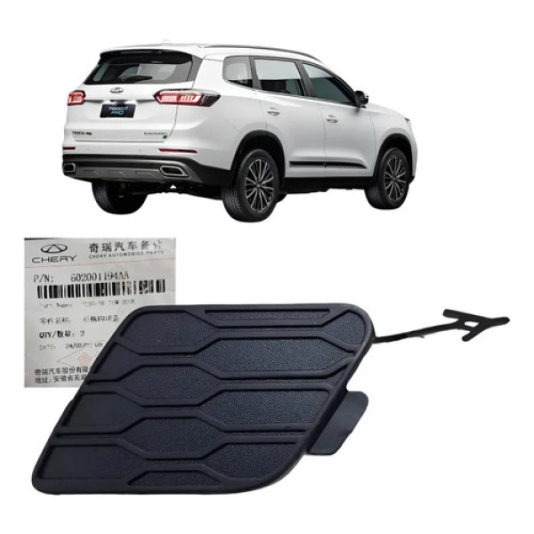 Tampa Do Reboque Parachoque Traseiro Chery Tiggo 8 Pro 22/25