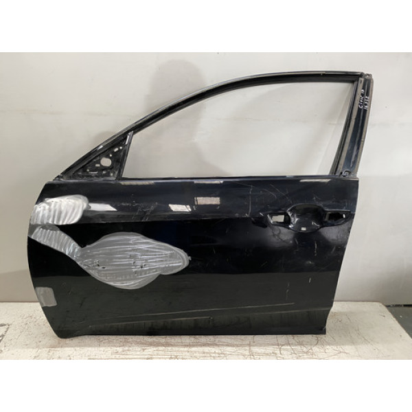 Porta Dianteira Honda Civic 2017 2018 16332 Preto Esquerdo Dianteira