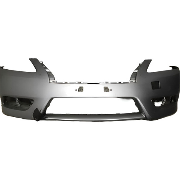 Para Choque Dianteiro Nissan Sentra 2014 2015 24006 Prateado