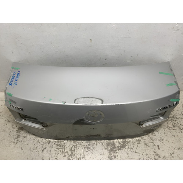 Tampa Traseira Toyota Corolla 2015 A 2018 21083108 Prateado