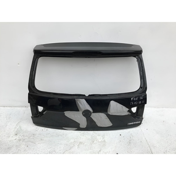 Tampa Traseira Volkswagen Fox 2015 2016 17031811 Preto