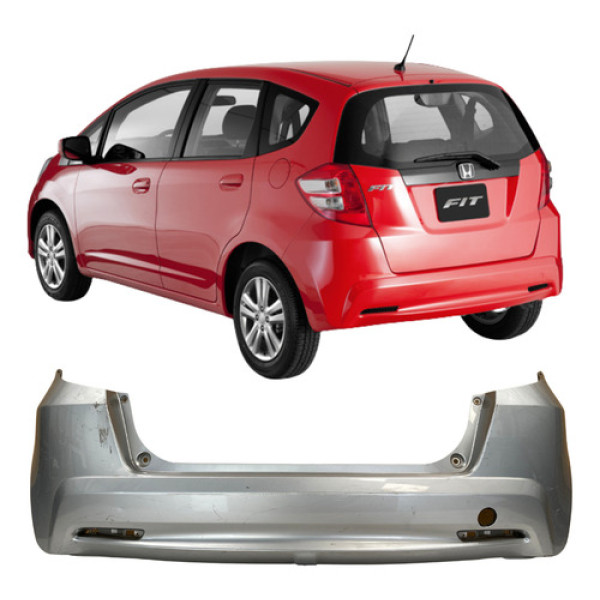 Para Choque Traseiro Honda New Fit 2012 2013 25120510