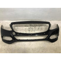 Para Choque Dianteiro Mercedes Benz C180 2015 2016 23709 Preto