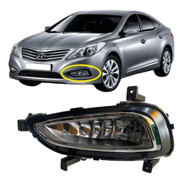 Farol Milha Hyundai Azera 2013 2014 2015 Novo Le Aec2169