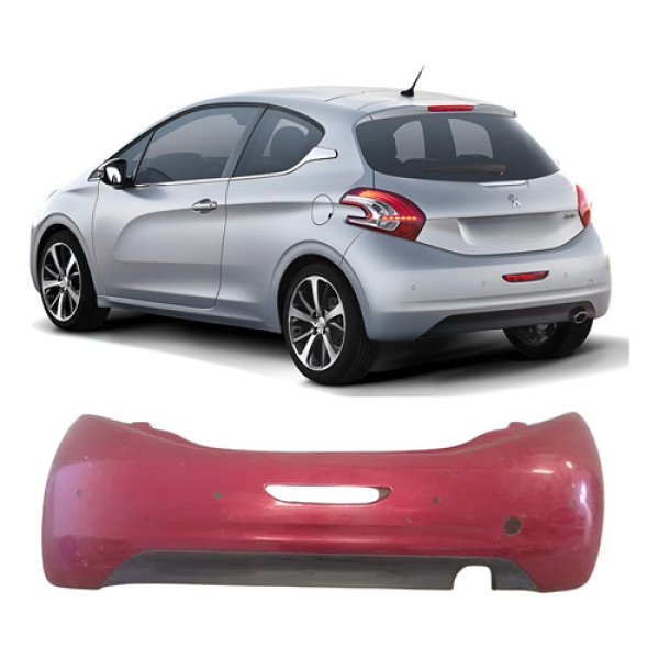 Para Choque Traseiro Peugeot 208 Usado #15072601