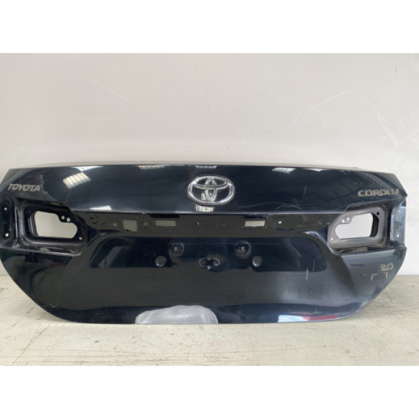 Tampa Traseira Toyota Corolla 2015 A 2018 23041102 Preto