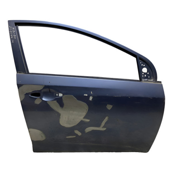 Porta Hyundai Hb20 2012 A 2018 22010414 Dianteira Direito Azul